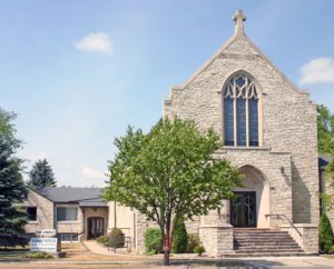 Exterior of Zion Lutheran Church from the East